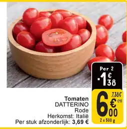 Cora Tomaten Datterino Rode aanbieding