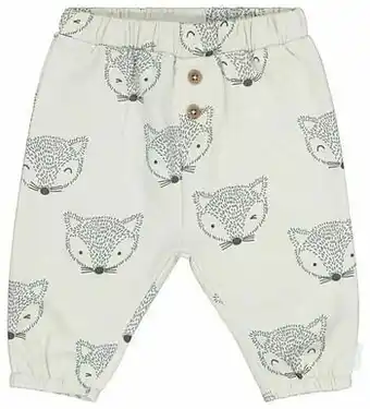 HEMA HEMA Newborn Broek Katoen Sweat Groen (groen) aanbieding