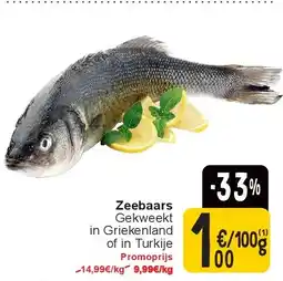 Cora Zeebaars aanbieding