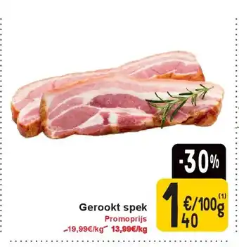 Cora Gerookt spek aanbieding