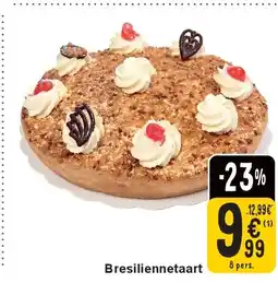 Cora Bresiliennetaart aanbieding