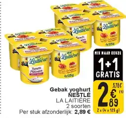 Cora Gebak yoghurt NESTLÉ aanbieding