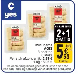 Cora Mini nems AGIS aanbieding