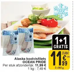 Cora Alaska koolvisfilets OCEAN PRIDE aanbieding