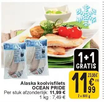 Cora Alaska koolvisfilets OCEAN PRIDE aanbieding