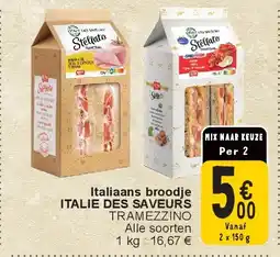 Cora Italiaans broodje ITALIE DES SAVEURS aanbieding