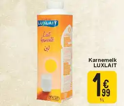 Cora Karnemelk Per LUXLAIT aanbieding