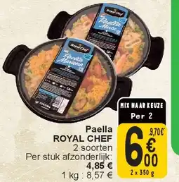 Cora Paella ROYAL CHEF aanbieding