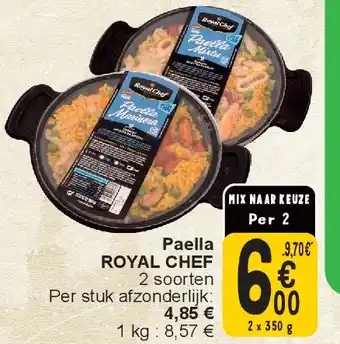 Cora Paella ROYAL CHEF aanbieding