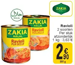 Cora Ravioli aanbieding