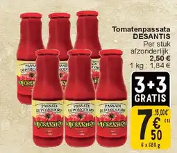 Cora Tomatenpassata DESANTIS aanbieding