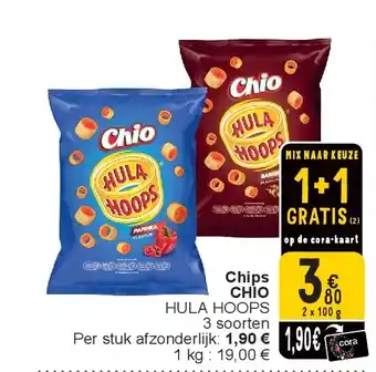 Cora Chips CHIO aanbieding