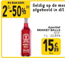 Cora Aperitief MONKEY BALLS aanbieding