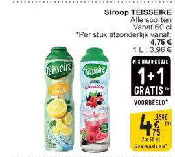 Cora Siroop TEISSEIRE aanbieding