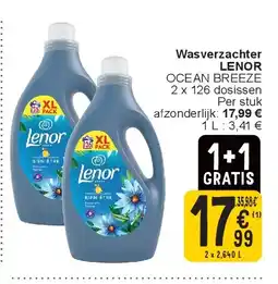 Cora W asverzachter LENOR aanbieding