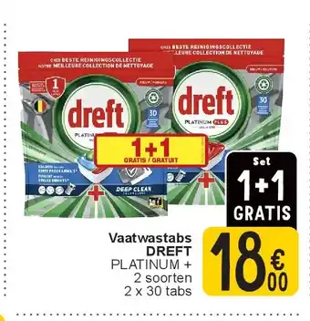 Cora Vaatwastabs DREFT aanbieding