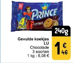 Cora Gevulde koekjes LU aanbieding