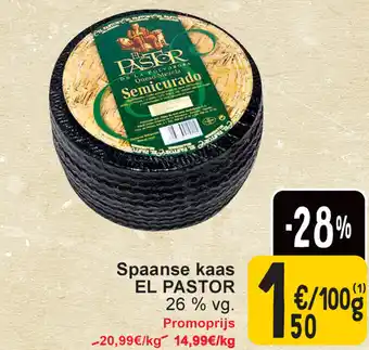 Cora El pastor spaanse kaas 26 % vg. aanbieding