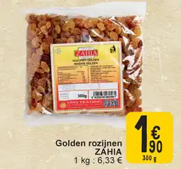 Cora Zahia golden rozijnen aanbieding