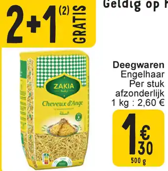 Cora Zakia Deegwaren Engelhaar aanbieding