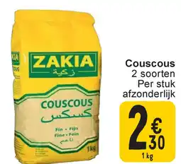 Cora Zakia couscous aanbieding