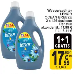 Cora Lenor Wasverzachter ocean breeze aanbieding