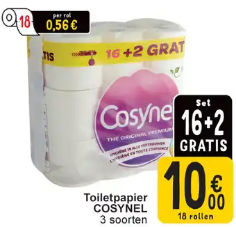 Cora Cosynel toiletpapier aanbieding