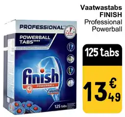 Cora Finish professional powerball vaatwastabs aanbieding