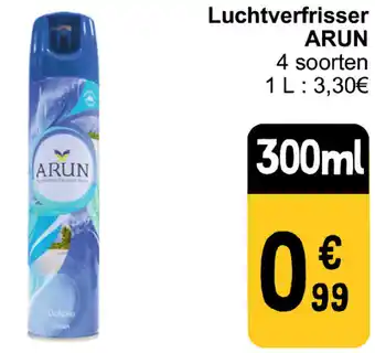 Cora Arun luchtverfrisser aanbieding