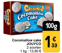 Cora Jouyco cocomallow cake aanbieding