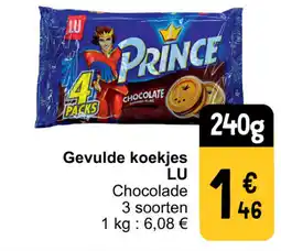 Cora Lu gevulde koekjes chocolade aanbieding