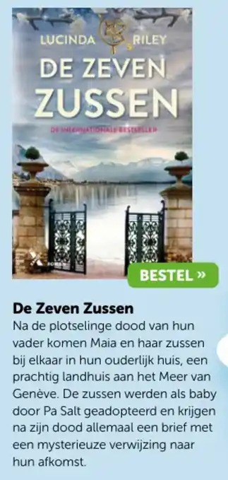 Boekenvoordeel De Zeven Zussen aanbieding