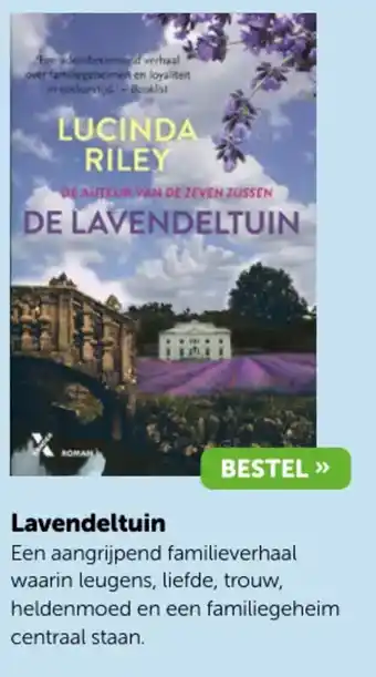 Boekenvoordeel Lavendeltuin aanbieding