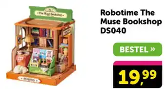 Boekenvoordeel Robotime The Muse Bookshop DS040 aanbieding