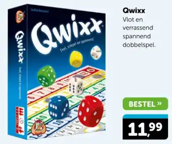 Boekenvoordeel Qwixx aanbieding