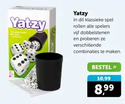 Boekenvoordeel Yatzy aanbieding