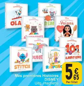 Cora Disney mes premières histoires aanbieding