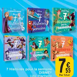 Cora Disney 7 histoires pour la semaine aanbieding