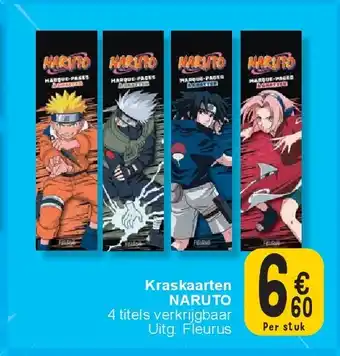 Cora Kraskaarten NARUTO aanbieding