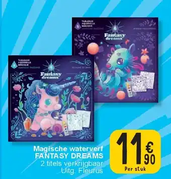 Cora Magische waterverf FANTASY DREAMS aanbieding