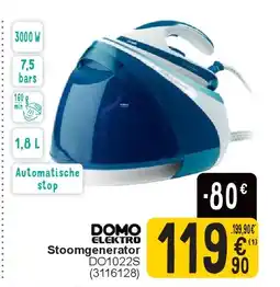 Cora Stoomgenerator aanbieding