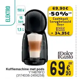 Cora Koffiemachine met pods aanbieding