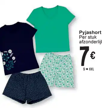 Cora Pyjashort aanbieding