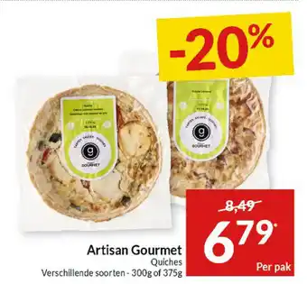 Intermarché Quiches artisan gourmet aanbieding