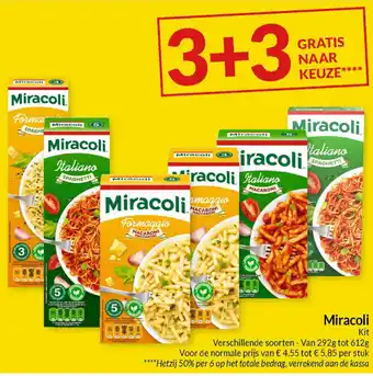 Intermarché Miracoli kit aanbieding