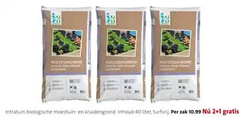 Intratuin Intratuin biologische moestuin- en kruidengrond aanbieding