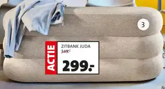 Intratuin Zitbank juda taupe aanbieding