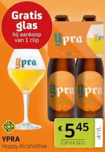 BelBev Ypra hoppy alcoholfree aanbieding