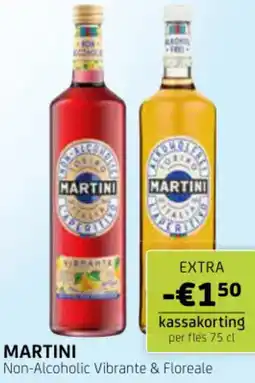 BelBev Martini non-alcoholic vibrante & floreale aanbieding