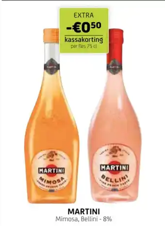 BelBev martini mimosa bellini  8% aanbieding